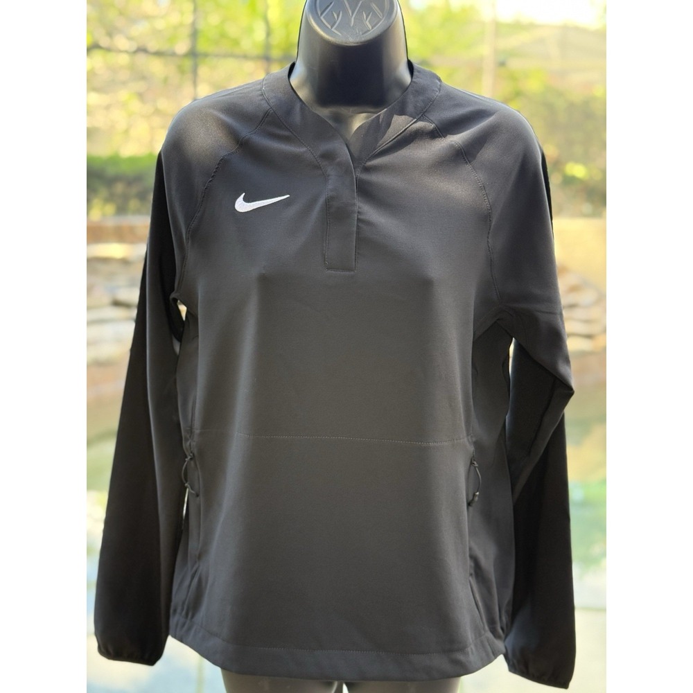 Nike Women's Softball Windshirt DO9170-010 Black Size Small New with Tags